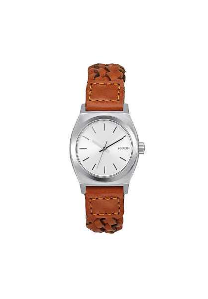 Nixon Small Time Teller Lthr - Marrone Donna Moda Orologi (Y7931)